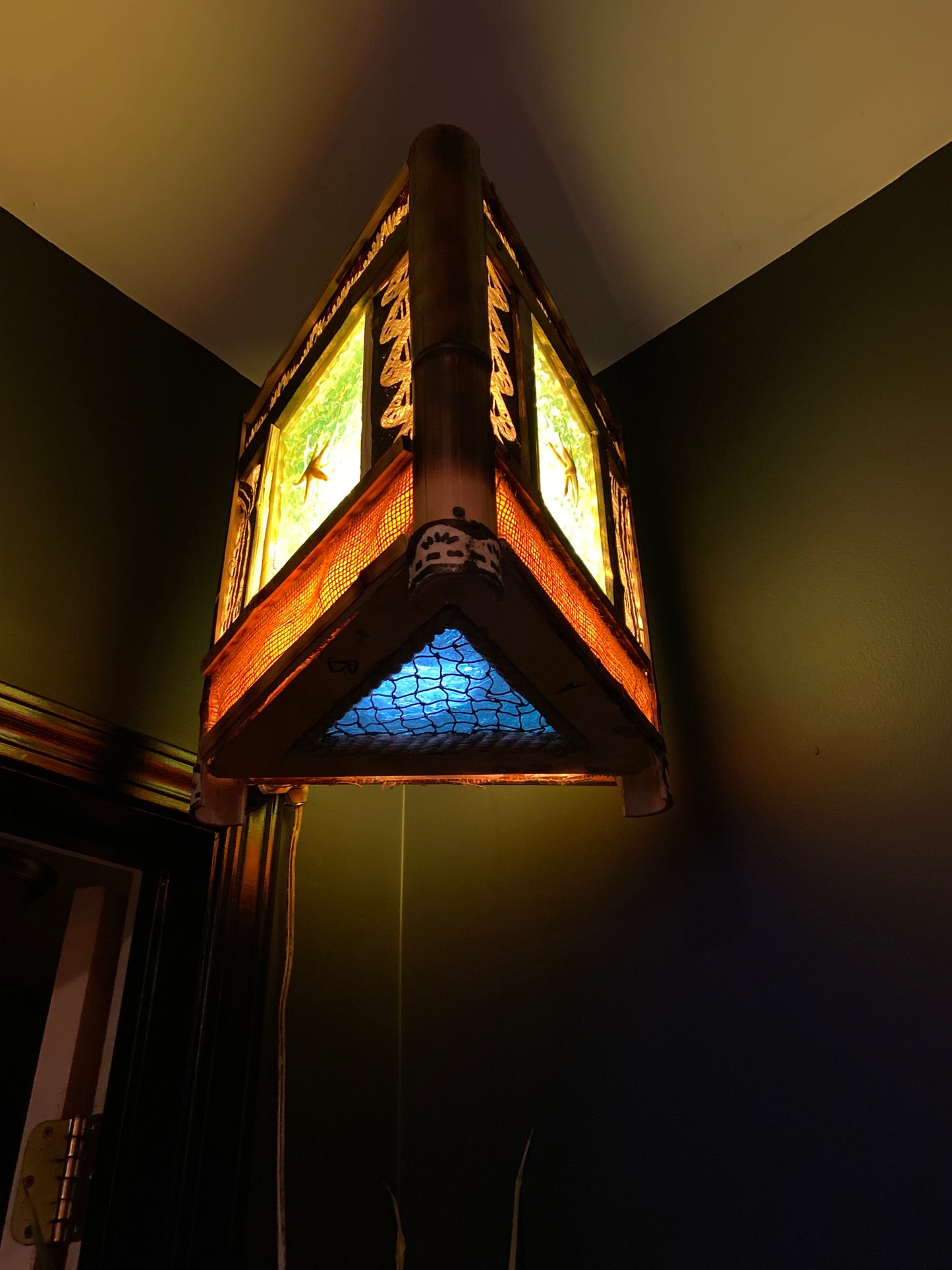 Bermuda Triangle Swag Lamp